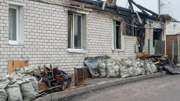 Professional Fire Damage Removal technician working in Jefferson, TX